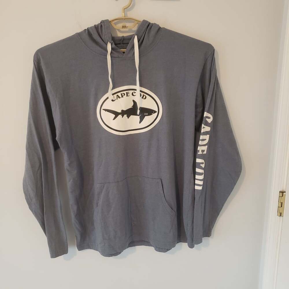 Cape Cod Mens XXXL Gray Hooded Sweatshirt Pullover